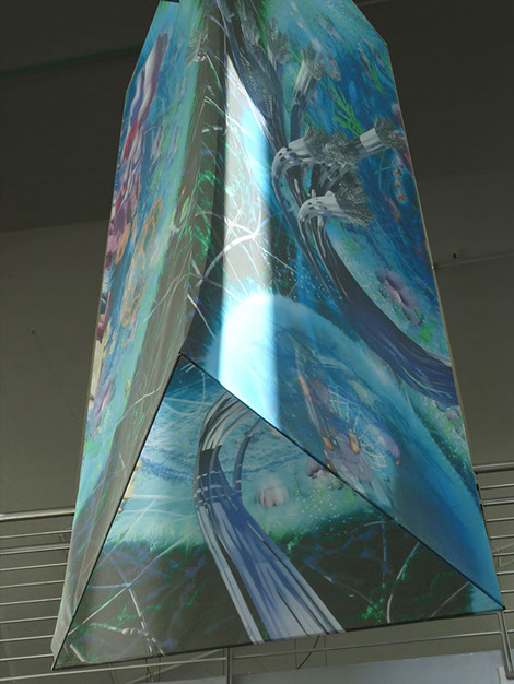 Interior Graphics for UCSD Biomedical Library